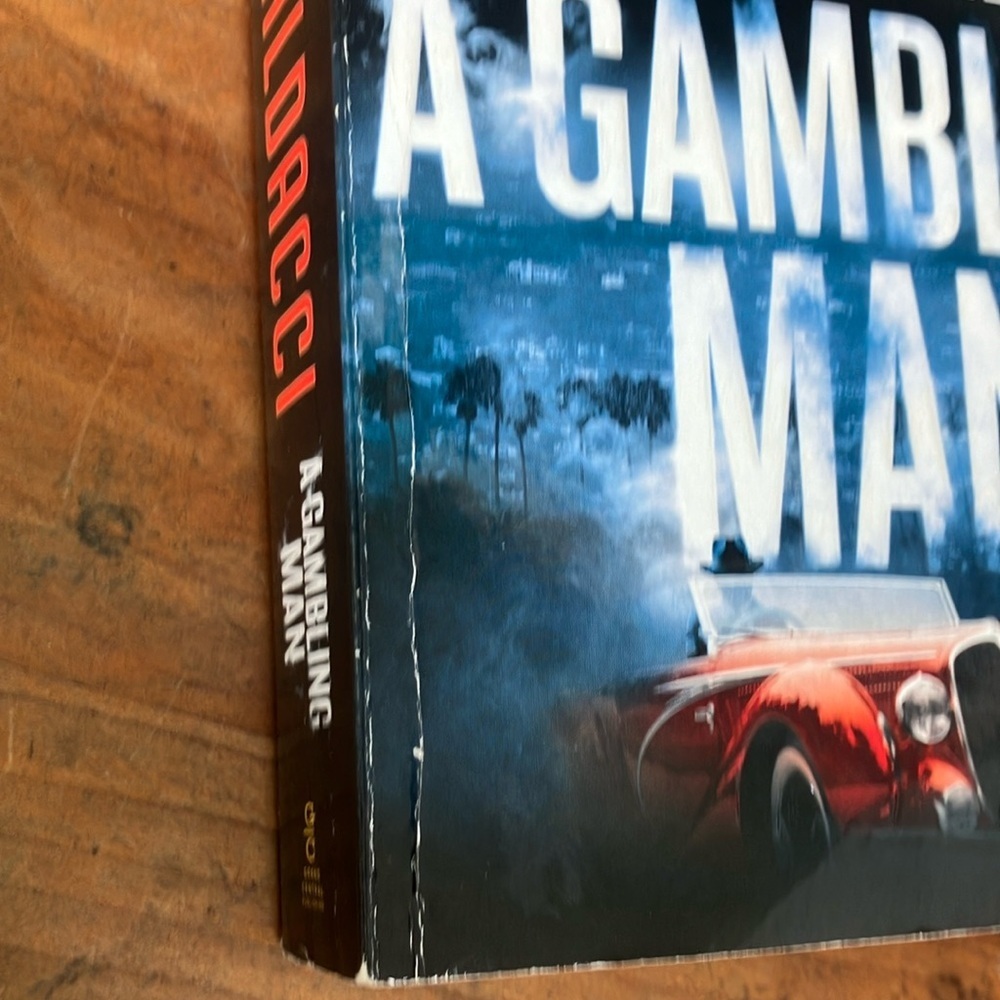 Book: A Gambling Man by David Baldacci - softcover - Picture 14 of 15